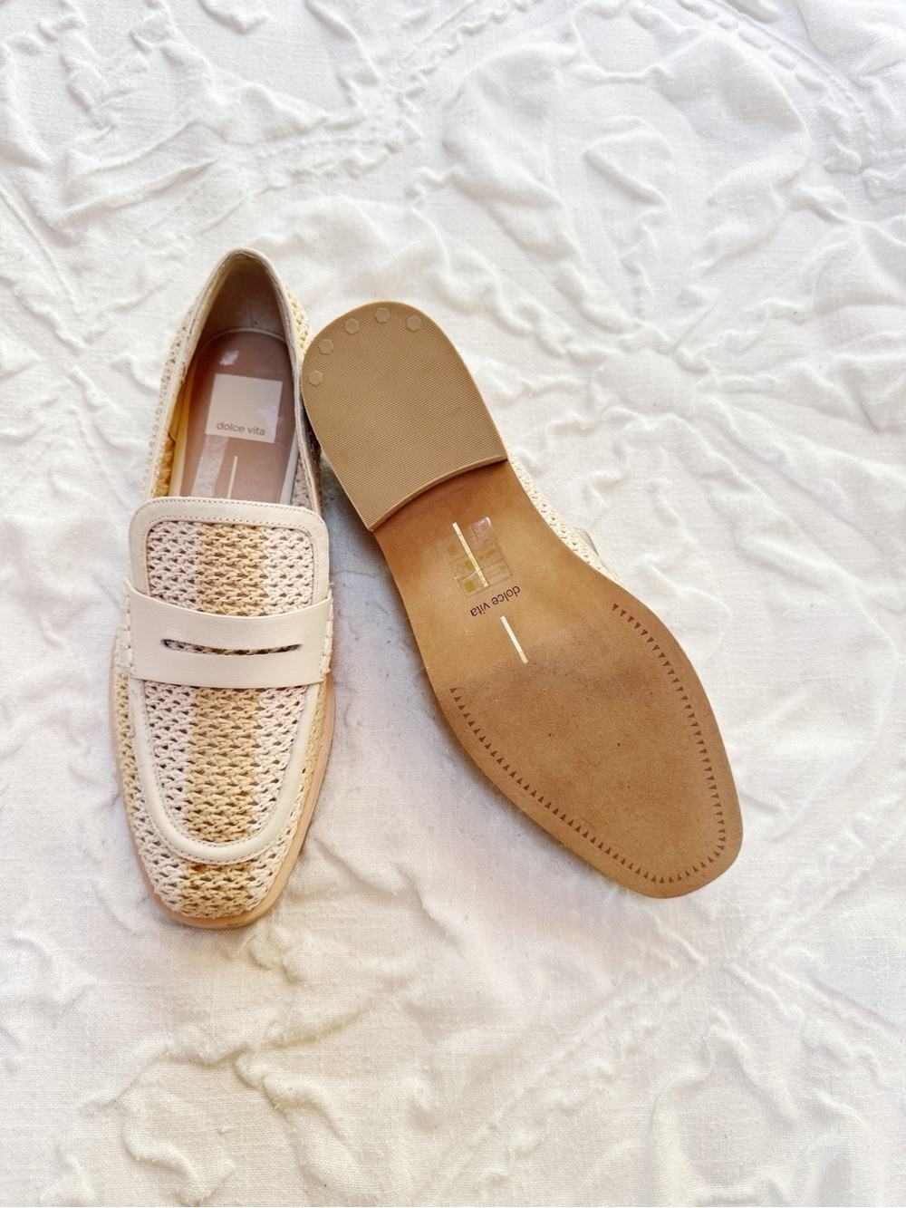Dolce Vita Halley Ivory Raffia
Loafers Size 8 - Picture 8 of 9